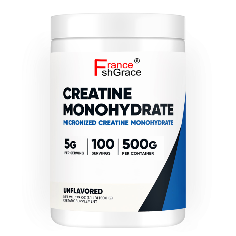 Organic Creatine Monohydrate Supplement  500G Support Muscle Growth High Quality Creatine Monohydrate Powder