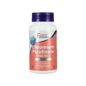 Chromium Picolinate 1000mcg SUPPORTS HEALTHY GLUCOSE METABOLISM 100 Capsules