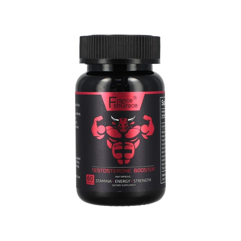 Male Hormone Support Capsules 60 Count Herbal Blend with Tongkat Ali Maca Saw Palmetto to Promote Vitality and Stamina Naturally