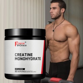 Customized Organic Creatine Monohydrate Powder Muscle Gain Sport Nutrition Creatine Powder for Adults