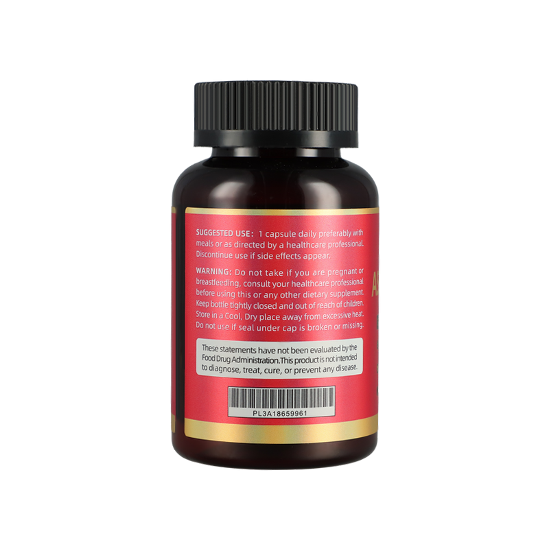High Strength Ashwagandha Capsules 5200mg | Energy, Immune & Stress Support | Herbal Supplement - 90 Capsules