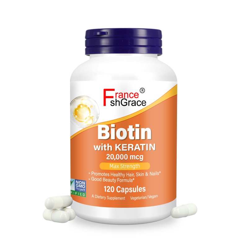 Biotin Supplement 20000mcg Hair Growth Biotin Keratin Capsules for Women