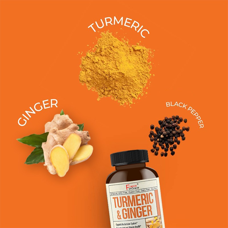 Turmeric 60 Capsules 65% Boswellia Extract Boswellia Herbal Supplements Turmeric Root Extract Turmeric Capsules