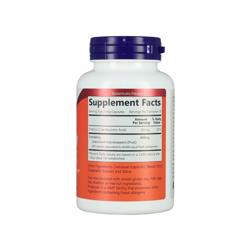 Cranberry Supplement With Vitamin C for Adults Support Urinary Tract Cranberry Concentrate Capsules