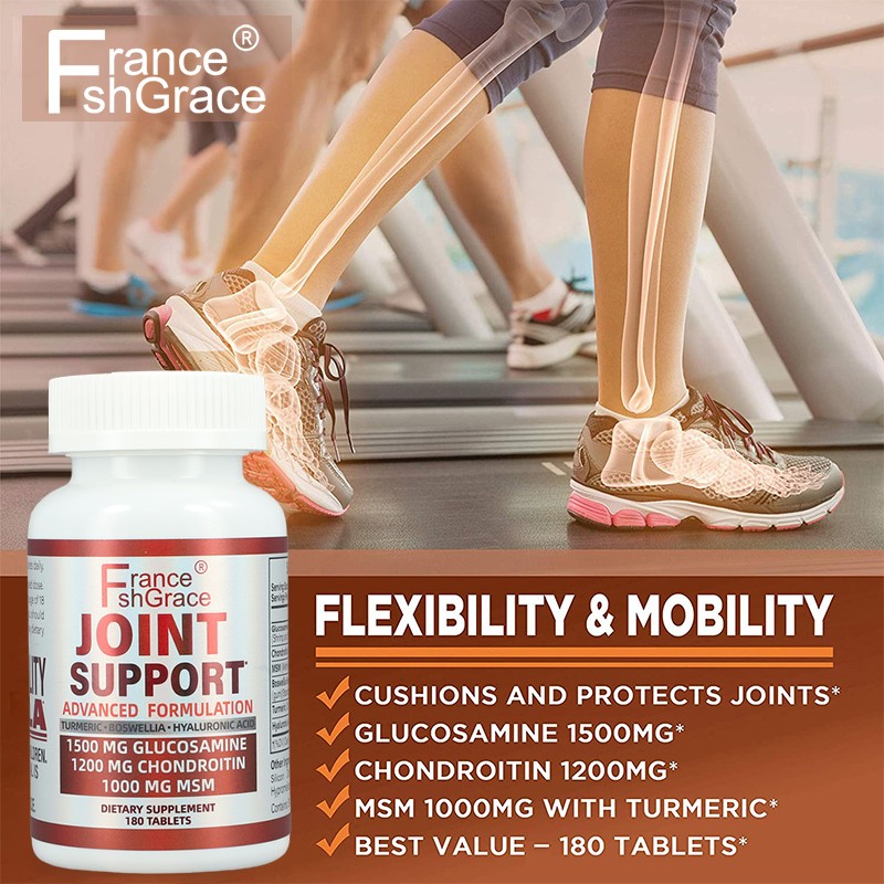 Good Quality Glucosamine Chondroitin Tablets 120 Grain MSM Supplement  for Joint Flexibility and Bone Support,Anti-inflammatory