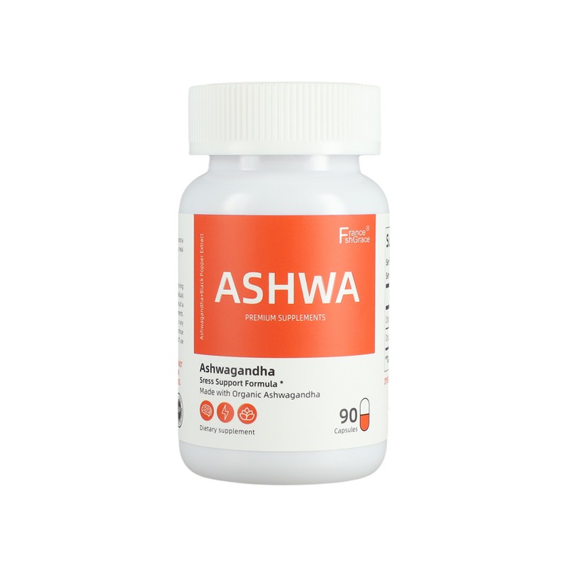Ashwagandha Supplement 1950mg of Bioavailable Organic Black Pepper Extract Mood Support Ashwagandha Root Supplement