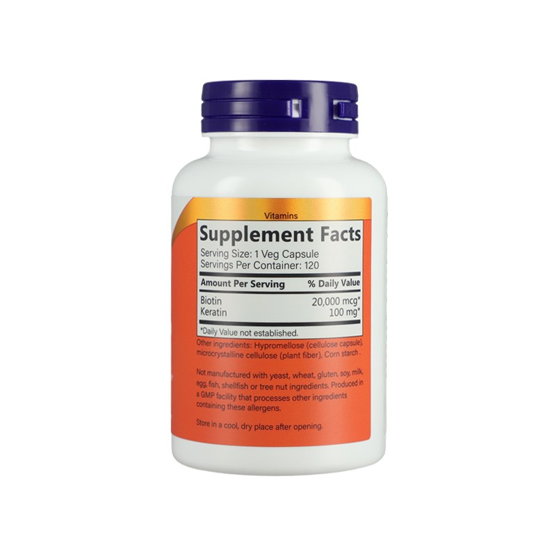 Biotin Supplement 20000mcg Hair Growth Biotin Keratin Capsules for Women