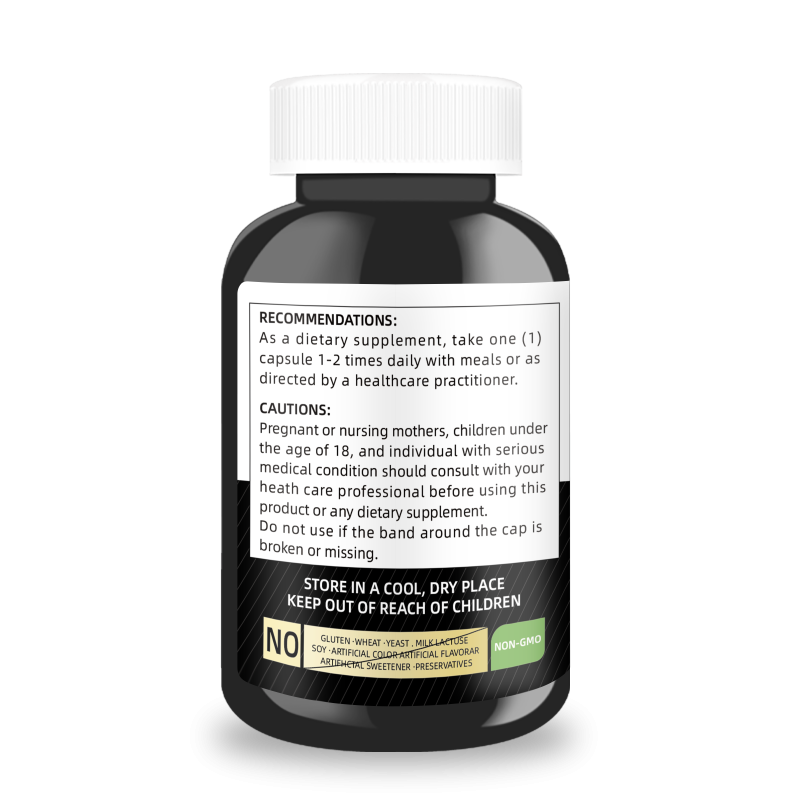 Natural Plant-Based Pygeum Capsules for Male Wellness -Herbal Support for Daily Vitality & Comfort
