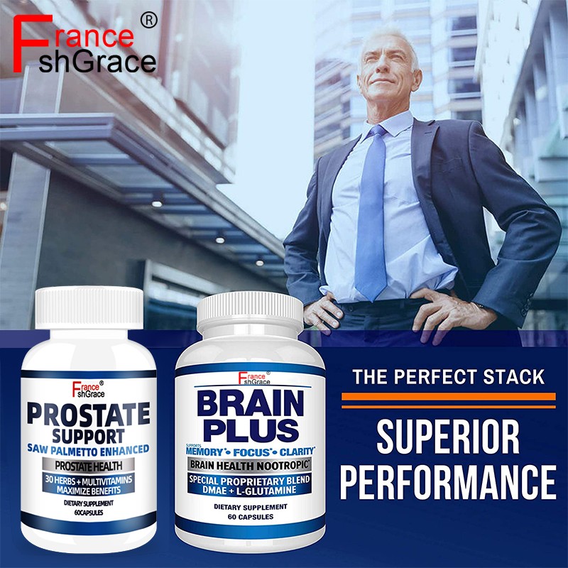 Prostate Supplement Saw Palmetto Herbs Reduce Frequent Urination Reduce Hair Loss Prostate Supplements for Men Natural