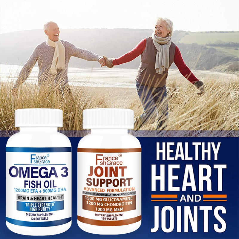 Support Healthy Heart Fish Oil 120 Softgels Fish Oil Omega 3 Supplement