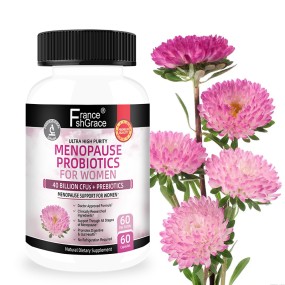 Menopause Probiotics Probiotic Supplements for Women 40 Billion CFU 60 Caps for Hot Flashes Night Sweats Mood Swings and Balance