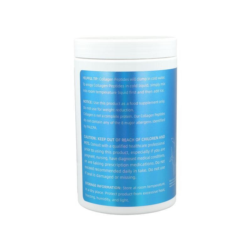 Collagen Peptides with Hyaluronic Acid & Vitamin C -246g for Skin, Hair, Nails & Joint Health-20g Per Serving