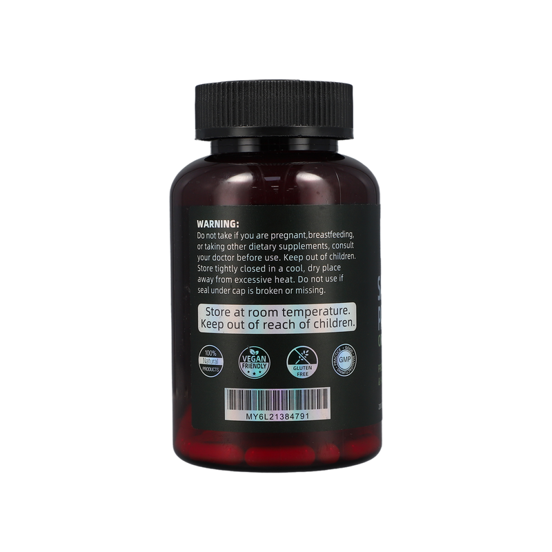 Mixture Strength Saw Palmetto Seed Extract Health Prostate Support Men's Health Saw Palmetto Capsules Supplement Good Quality