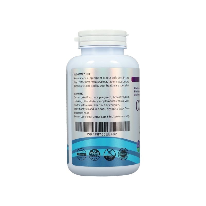 Complete Omega Fish Oil Supplements Supports Heart Brain Joints Skin Eyes & Immune Health for Adults