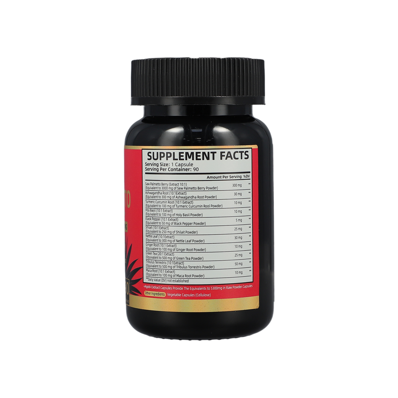 Good Quality Saw Palmetto Supplement for Men's Health Support and Prostate Support Saw Palmetto Supplement Capsules