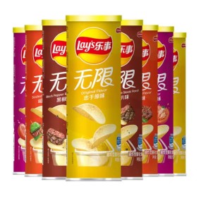 Potato Chips Factory - OEM 104g Canned Exotic Snacks