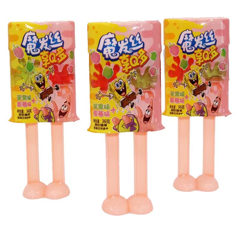Lollipop Manufacturer - OEM Yogurt Magic Hair Candy
