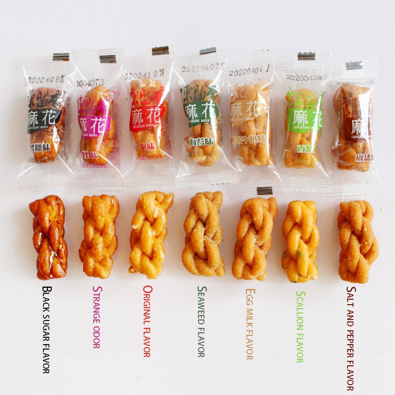 Fried Dough Twist Manufacturer - Bulk 330g Crispy Snack