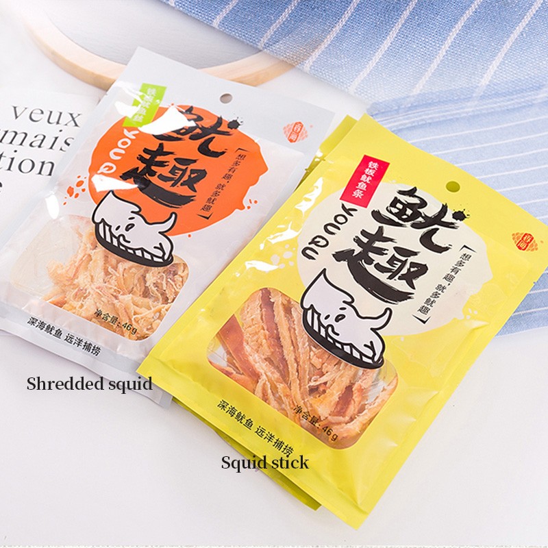 Squid Silk Supplier - OEM 46g Seafood Snacks