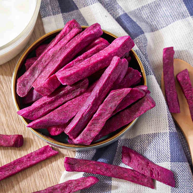 Vegetable Chips Manufacturer - OEM Purple Sweet Potato