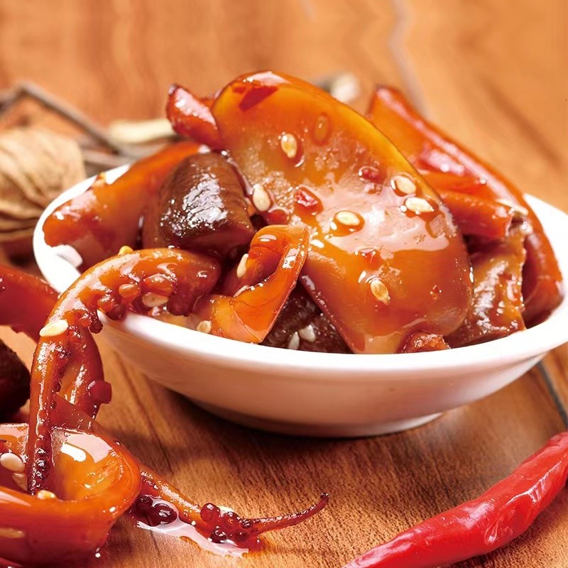 Spicy Squid Supplier - OEM 95g Exotic Seafood Snack