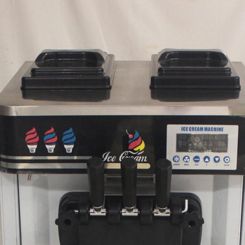 Table Soft Serve Machine Factory - Bulk 3 Dispenser 110v