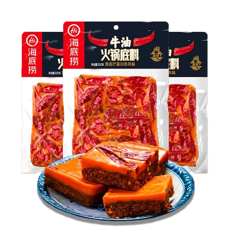 Butter Hotpot Base Manufacturer - OEM 500g Sichuan Flavor