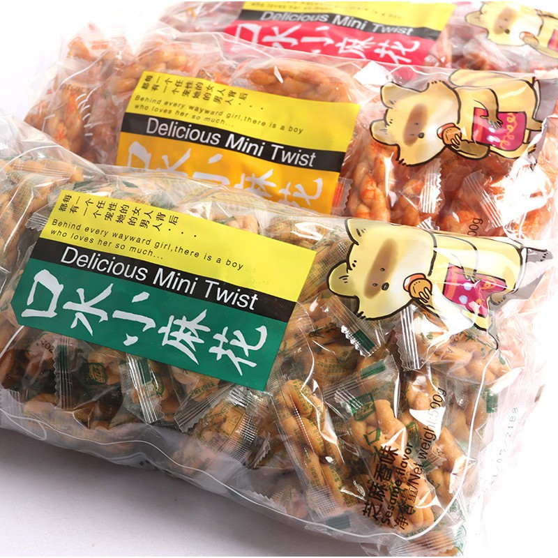 Fried Dough Twist Manufacturer - Bulk 330g Crispy Snack