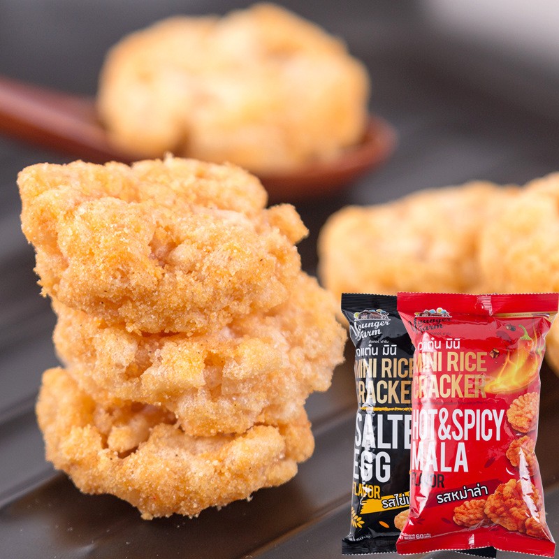 Rice Crackers Factory - Bulk Thai Spicy Flavors 60g