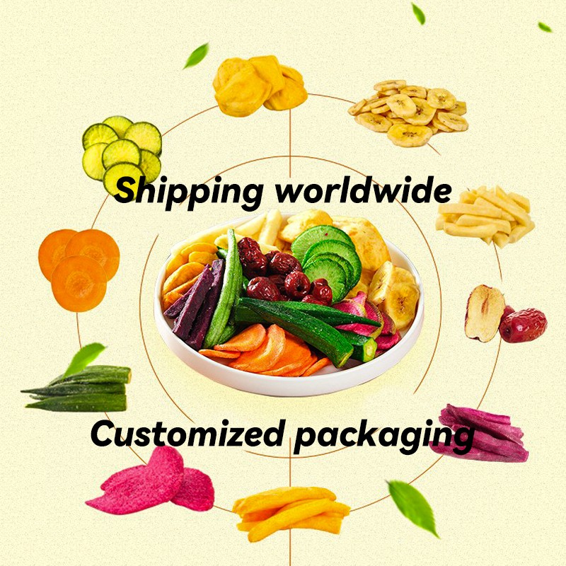 Dried Fruit Chips Supplier - OEM 12 Types Nutritious