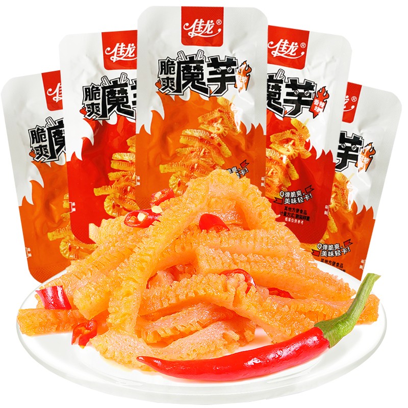 Konjac Snacks Factory - Bulk 19g Spicy Strips