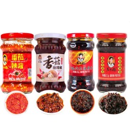 Mushroom Oil Sauce Factory - Bulk 210g Healthy Instant