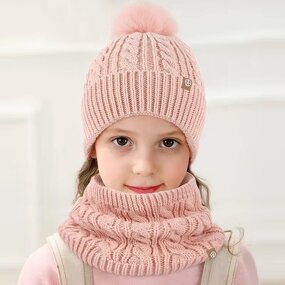 Kids Winter Set Factory - Plush Hat Gloves Accessories Supplier
