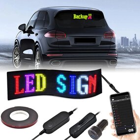 Custom LED Sign Factory - Rear Window Display Screen Manufacturer