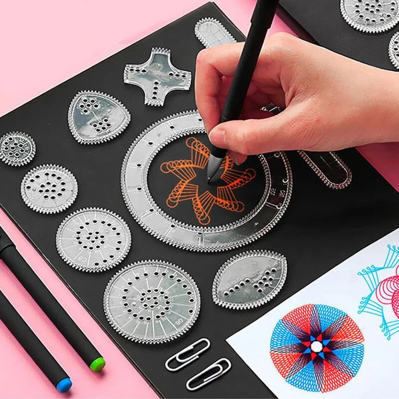 Spirograph Toy Factory - Interlocking Gears Drawing Set Supplier