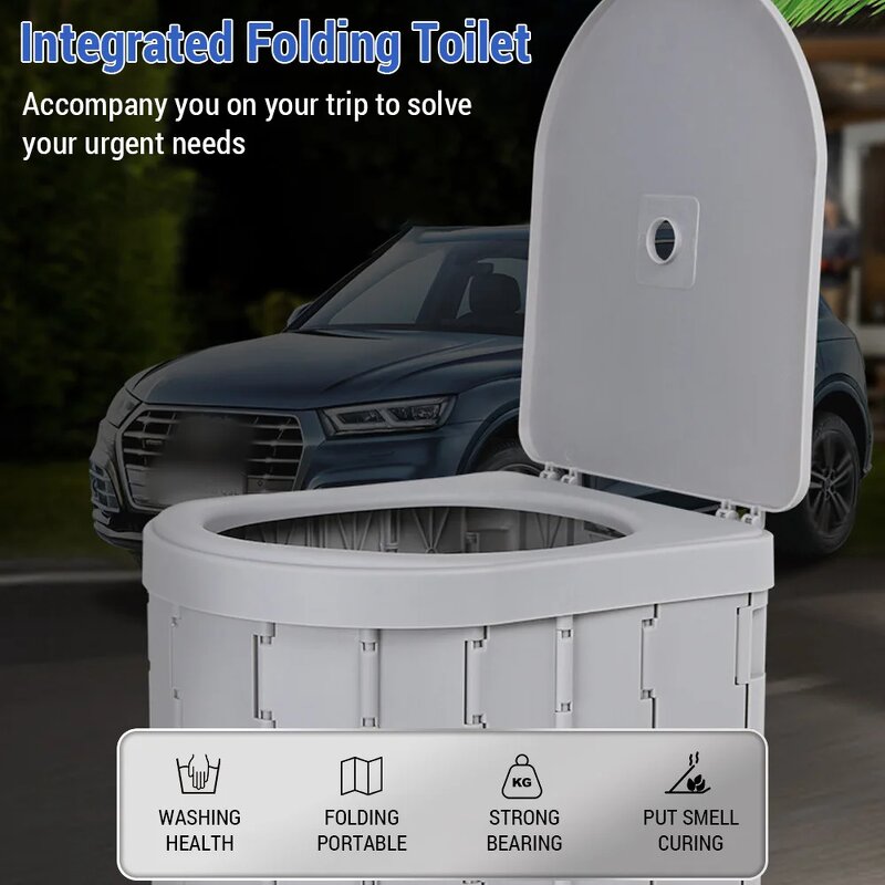 Portable Toilet Factory - Camping Folding Travel Commode