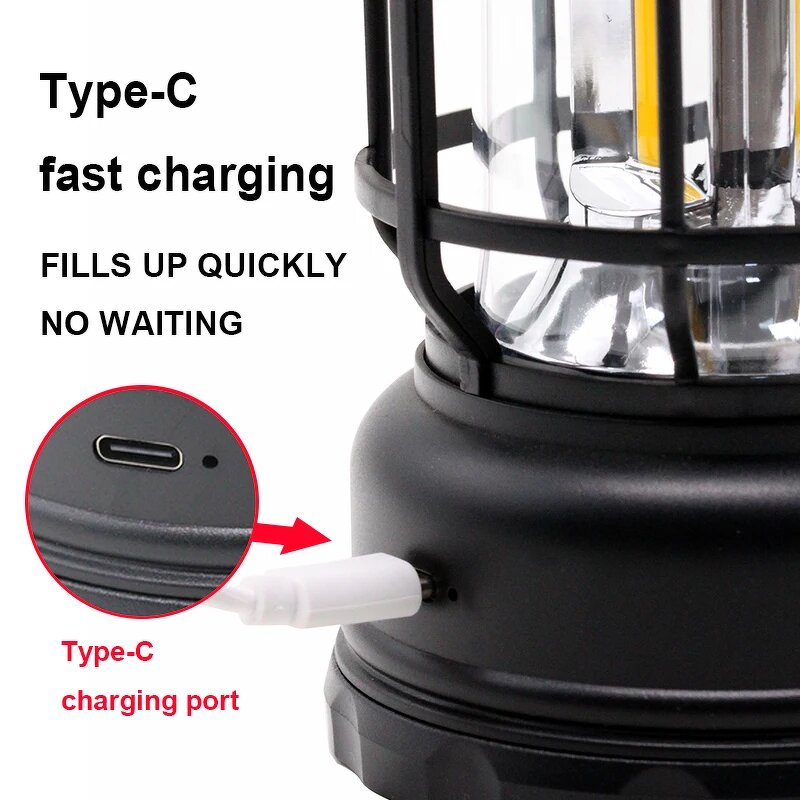 Rechargeable Camping Lamp Factory - Waterproof LED Lantern