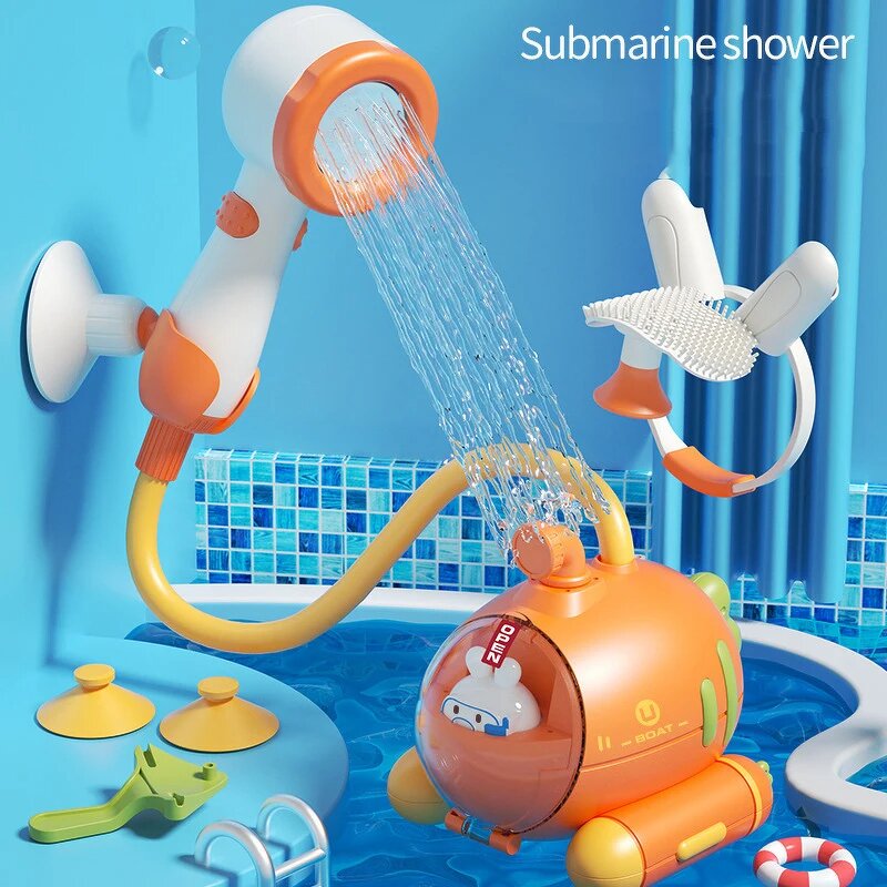 Baby Bath Toy Factory - Electric Submarine Carrot Shower Toy