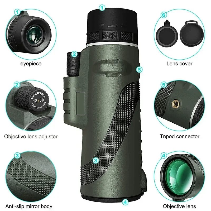 Monocular Telescope Factory - Portable High Zoom Outdoor Scope