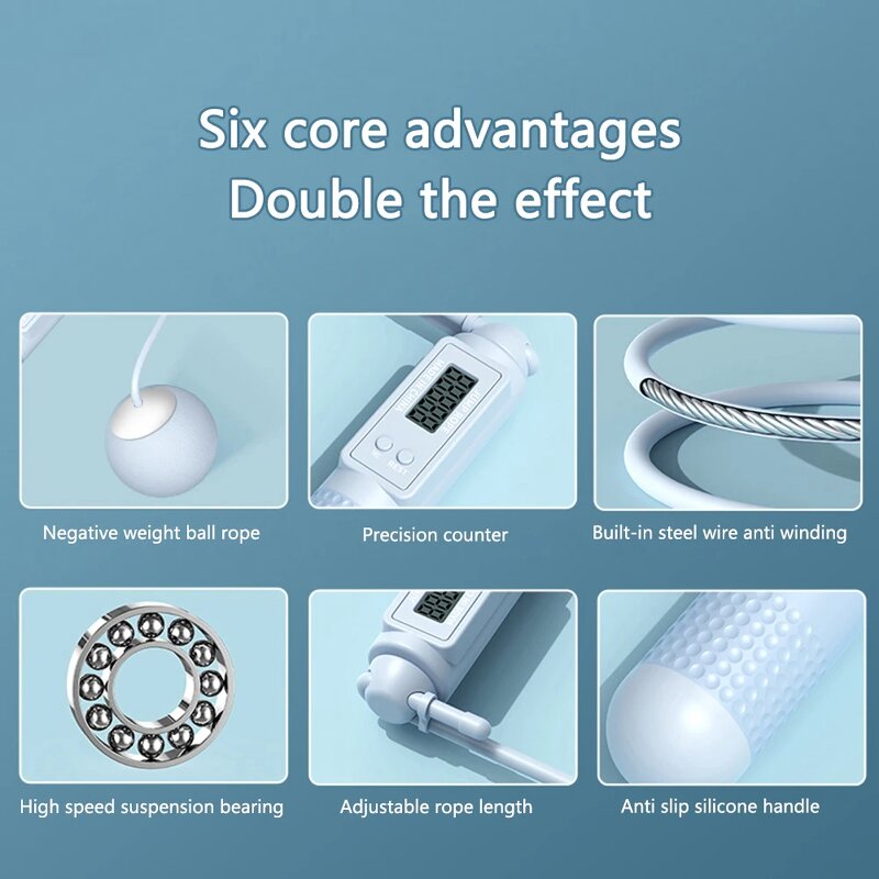 Wireless Jump Rope Factory - Digital Counter Fitness Skipping Rope
