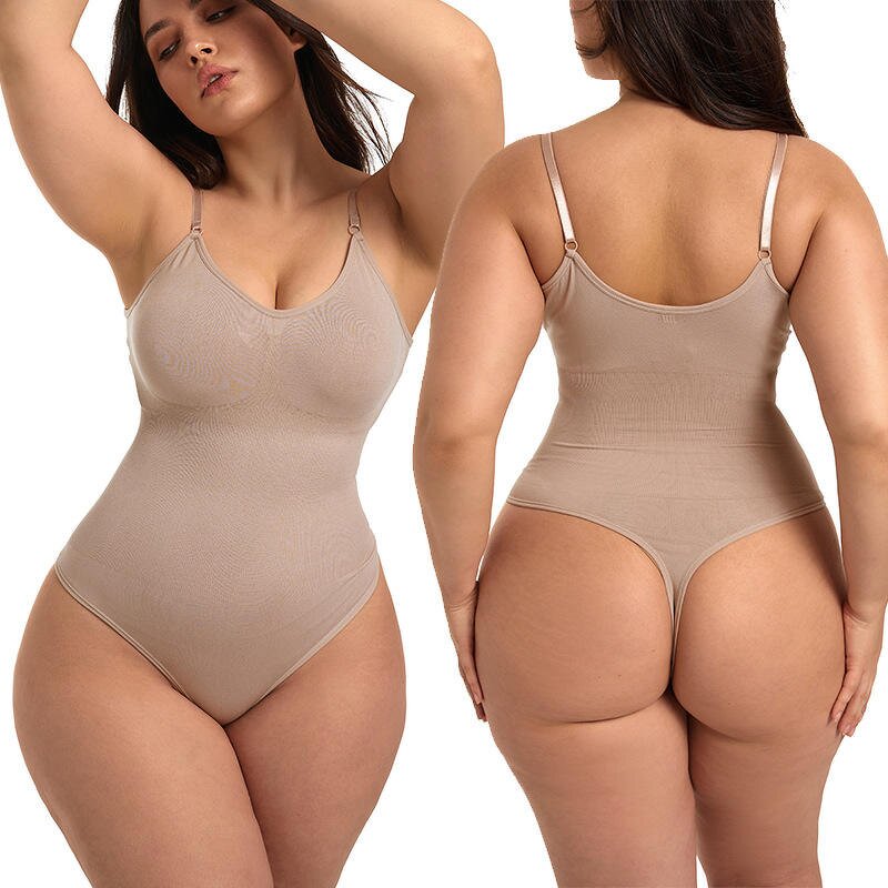 Women's Shapewear Factory - Tummy Control Thong Bodysuit