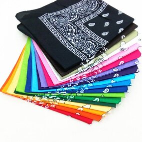 Hip Hop Bandana Factory - Fashion Headband Wrist Wrap Supplier