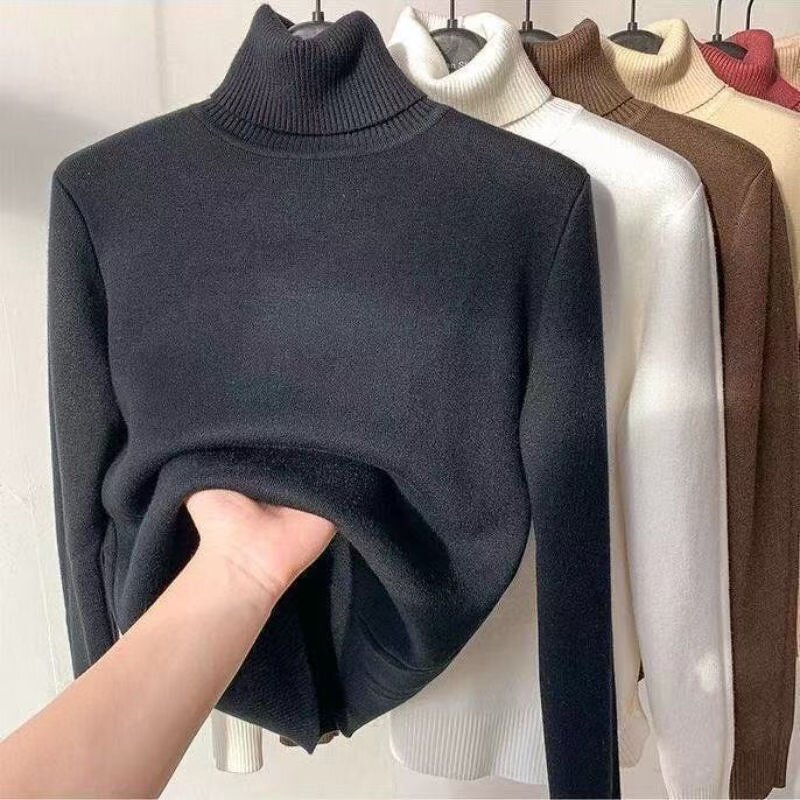 Turtleneck Sweater Factory - Fleece Lined Knitted Pullover Supplier