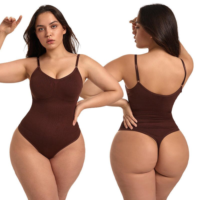 Women's Shapewear Factory - Tummy Control Thong Bodysuit
