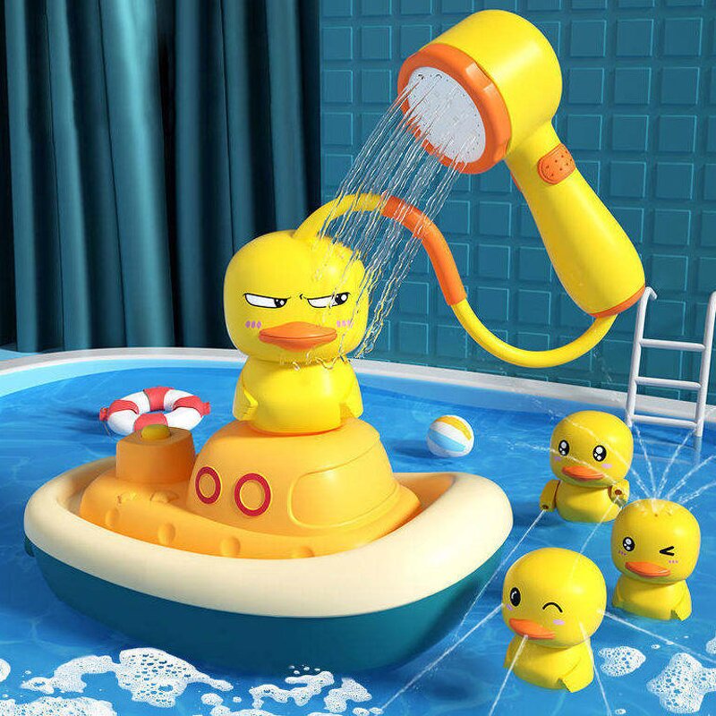 Baby Bath Toy Factory - Electric Spray Water Duck Supplier