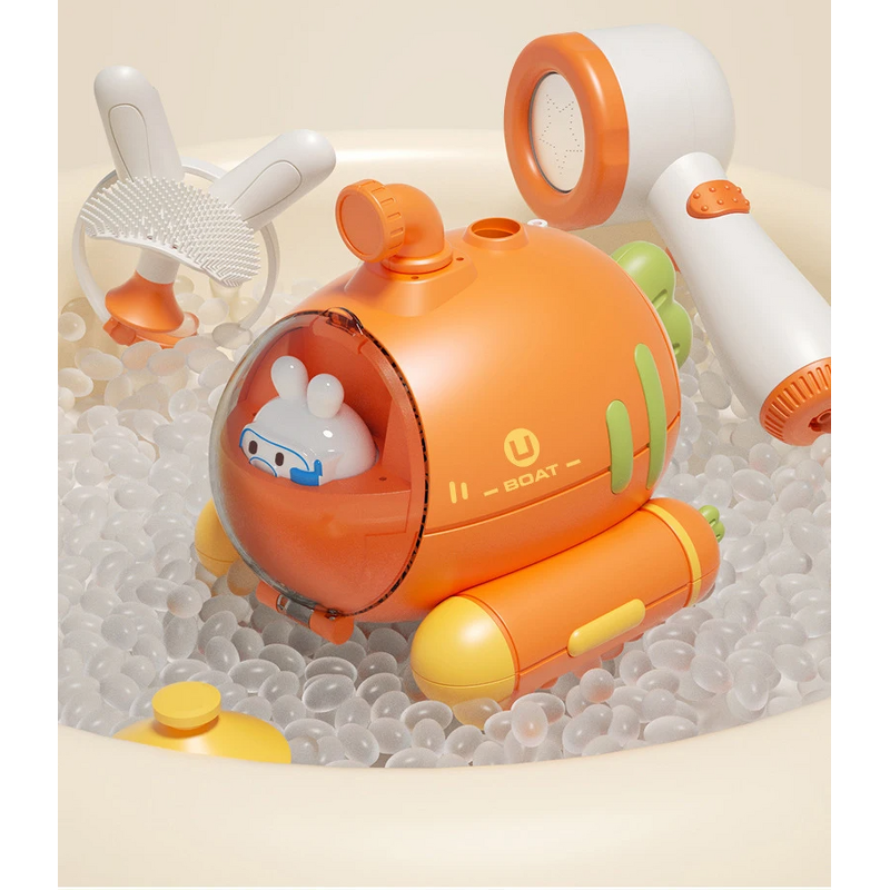Baby Bath Toy Factory - Electric Submarine Carrot Shower Toy
