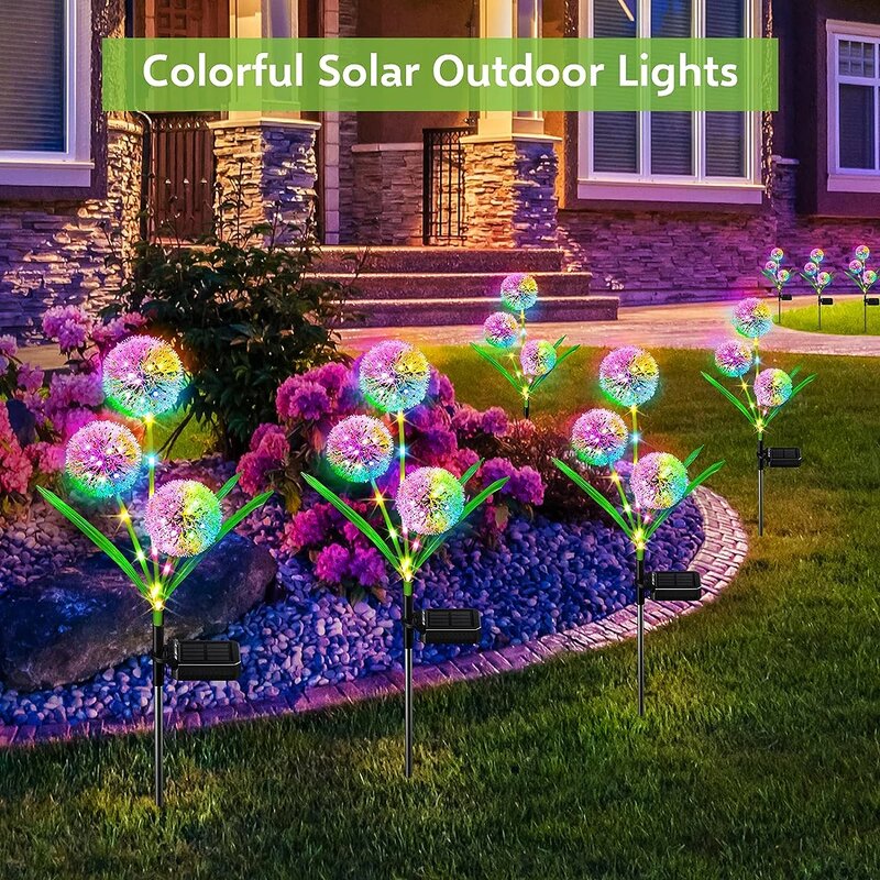 Solar Dandelion Light Factory - Outdoor LED Decoration Lamp