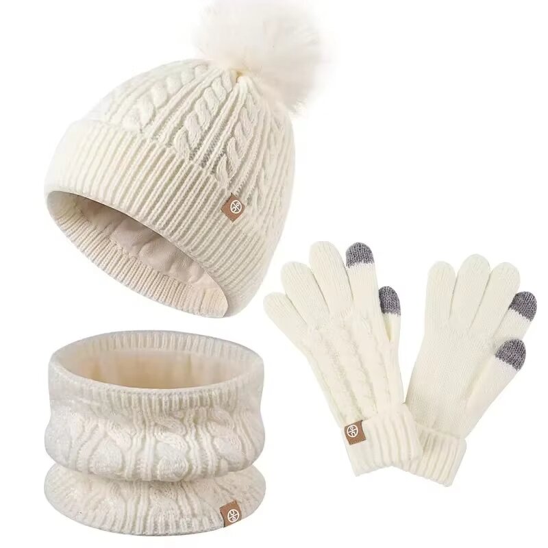 Kids Winter Set Factory - Plush Hat Gloves Accessories Supplier