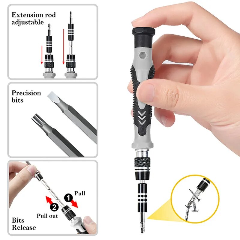 Precision Screwdriver Set Factory - Wholesale Magnetic Repair Kit