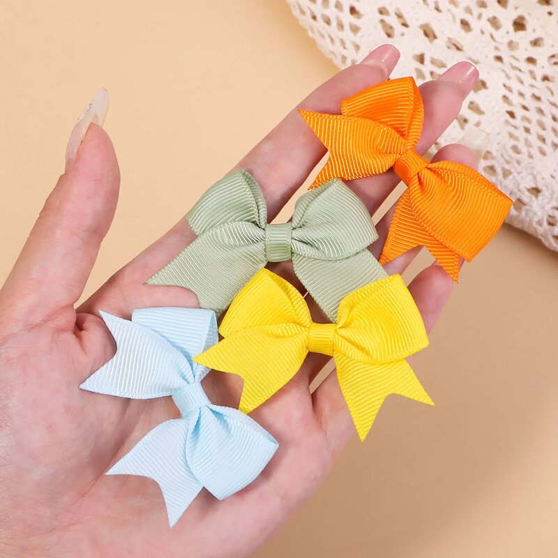 Hair Bows Factory - Grosgrain Ribbon Bow Clips Supplier